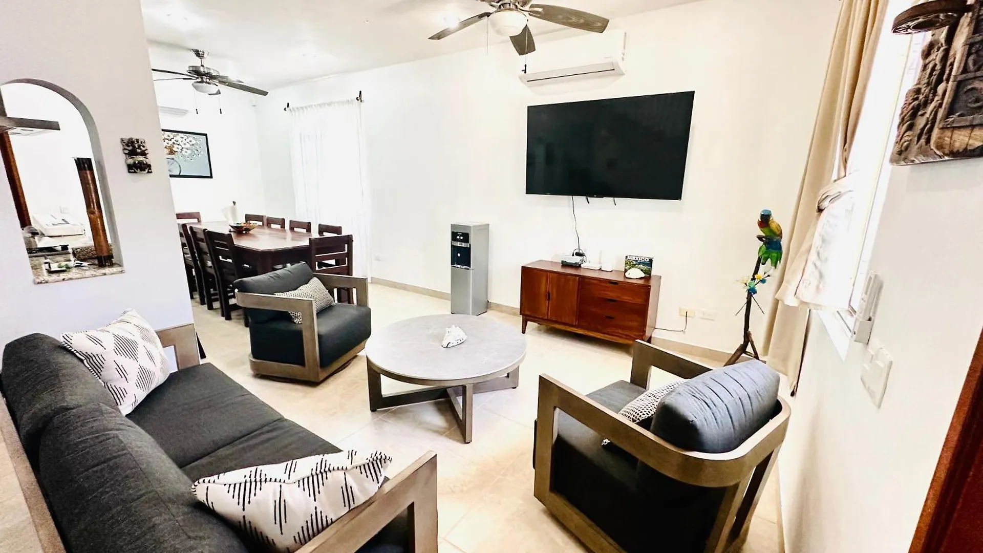 Semesterbostad Alojamiento Entero Con Vista Al Mar Desde Terraza Y Balcon Isla Mujeres